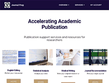 Tablet Screenshot of journalprep.com